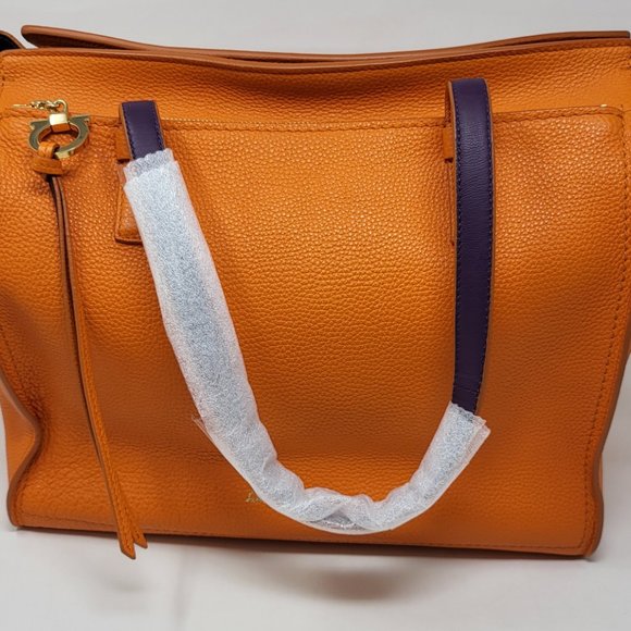 Salvatore Ferragamo Large Tote Satchel Bag - Picture 2 of 16